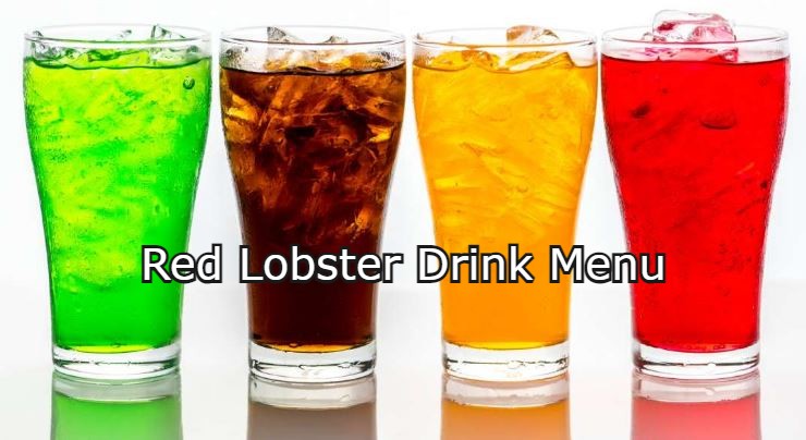 Red Lobster Drink Menu